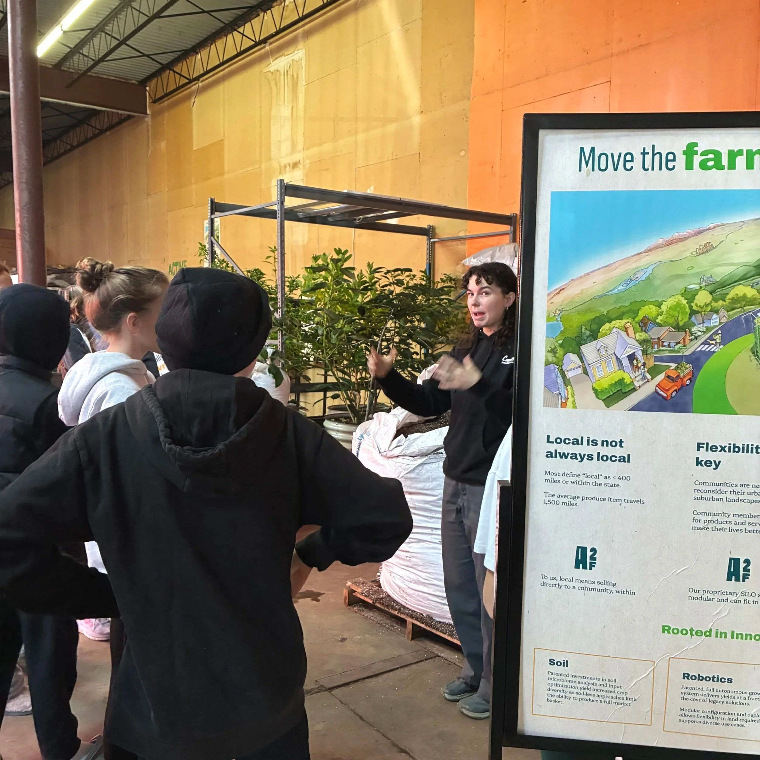 St. Stephens and St. Agnes Visits the Farm