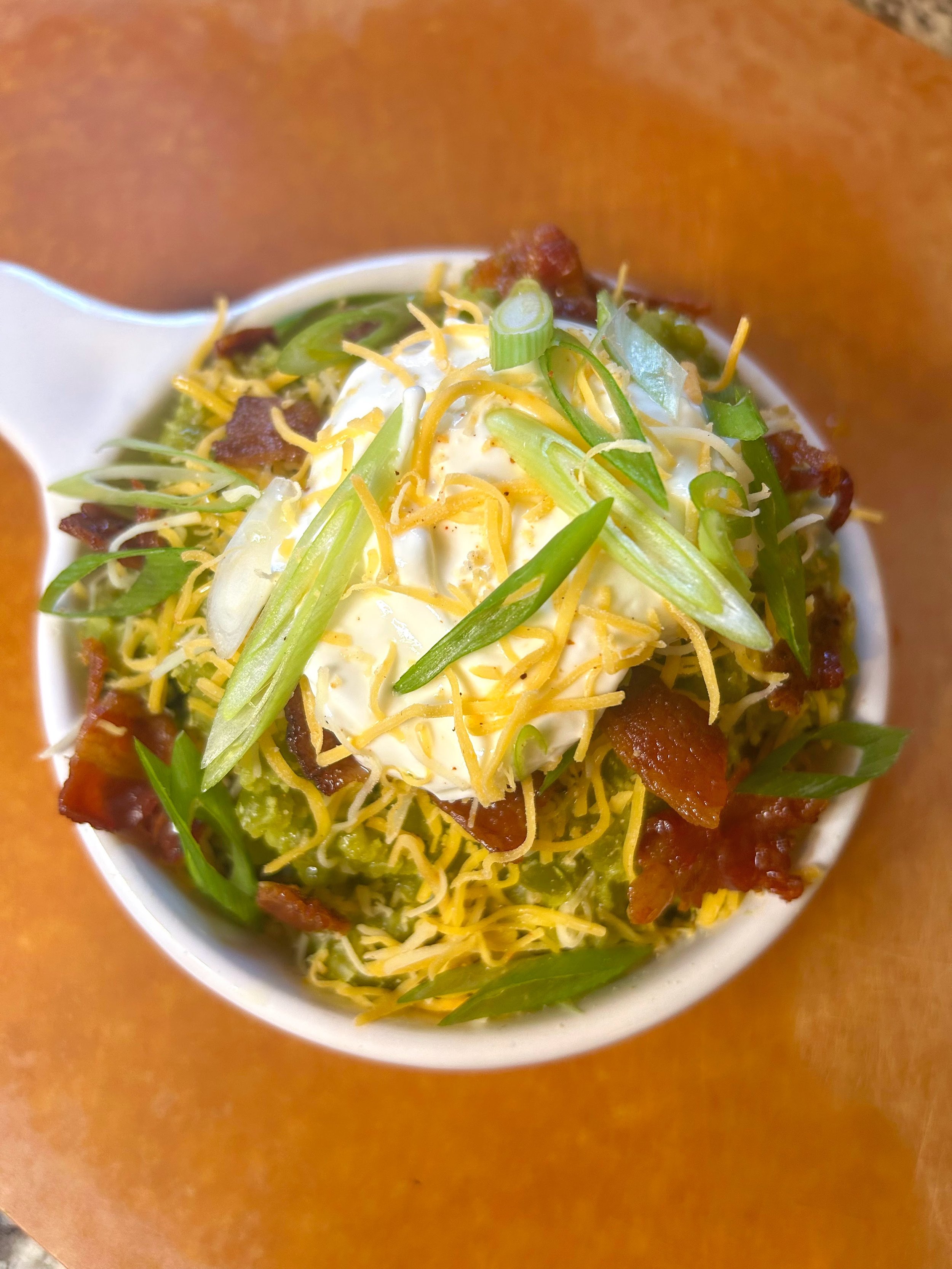 Loaded Split Pea Mash