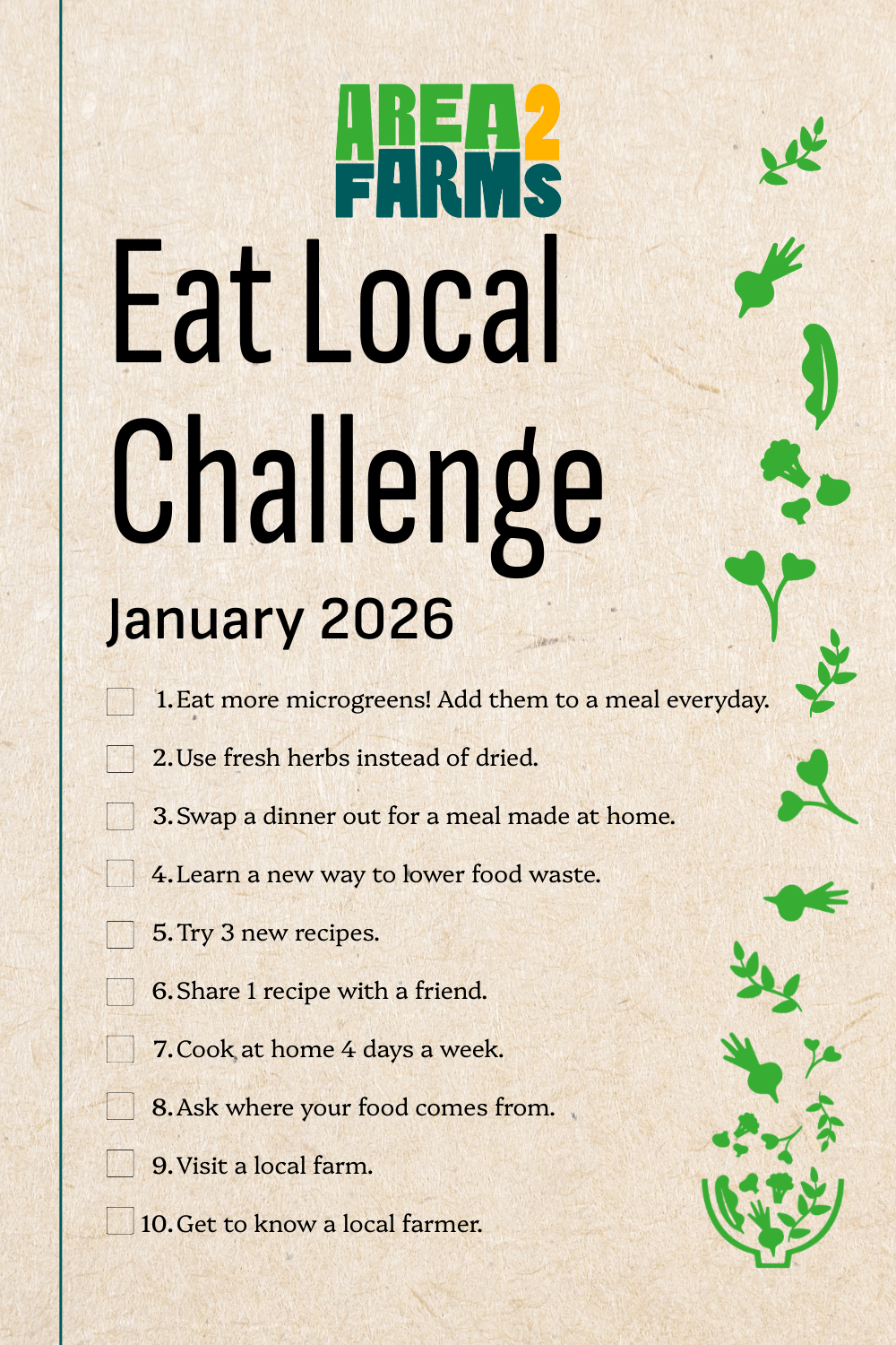 Eat Local 2026 Challenge