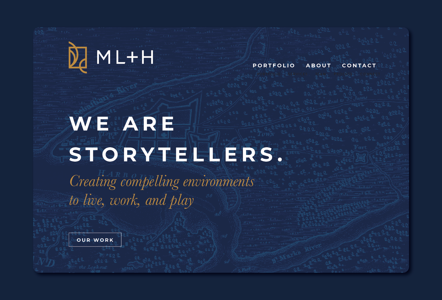 ML+H Landscaping Web Design