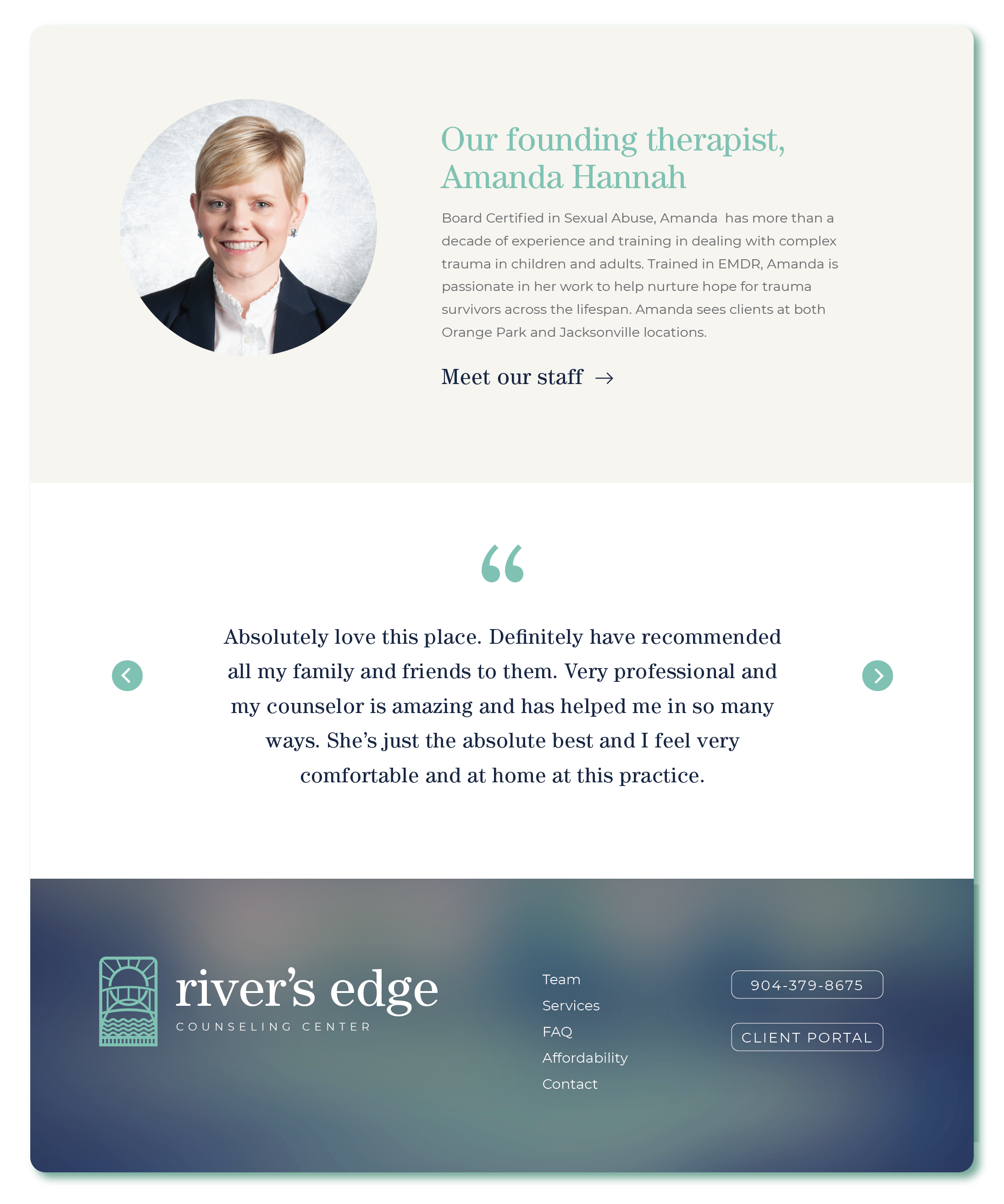 River's Edge Counseling — We Are Charette