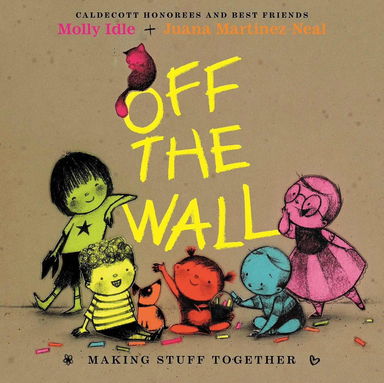 Cover of Off the Wall by Molly Idle and Juana Martinez-Neal