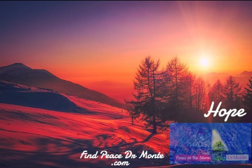 Sunrise pic. Sunrises represent Hope. “But God will never forget the needy; the hope of the afflicted will never perish.”
‭‭Psalm‬ ‭9:18‬ ‭NIV‬‬ When we are down and depressed, it is easy to feel alone and hopeless and helpless. We can even think tha