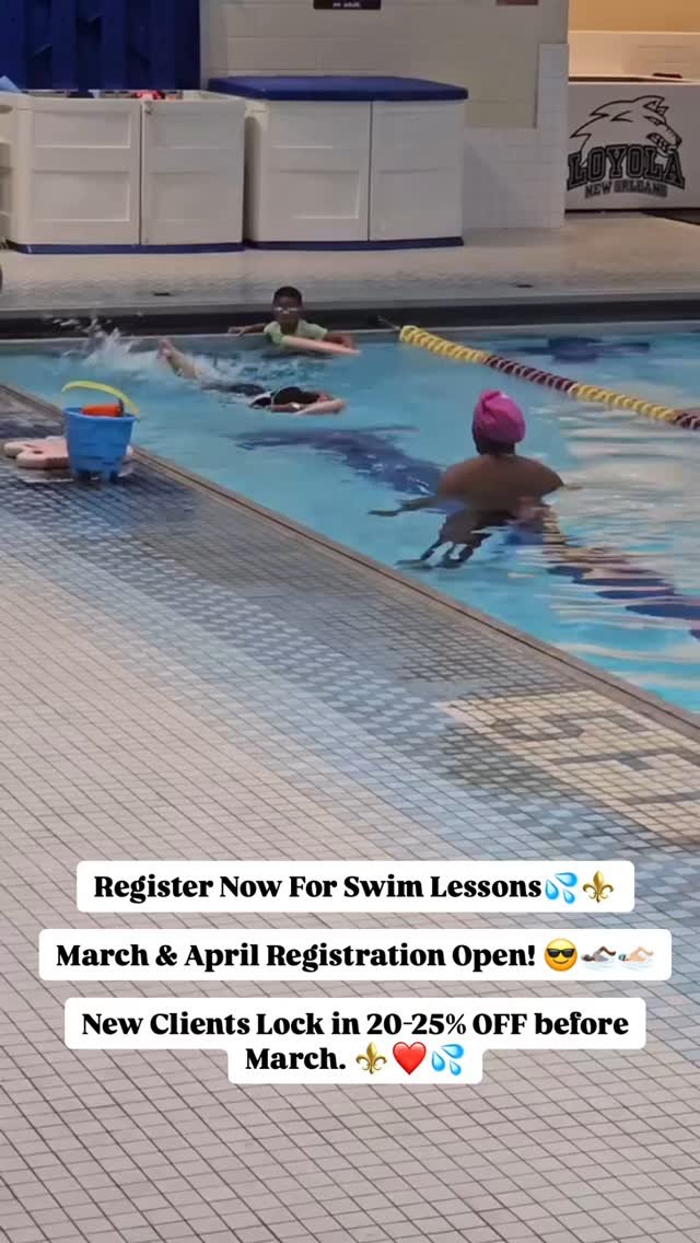 It’s time to get you and your loved ones registered for Spring/Summer swim Lessons❗️
Type Hashtag (#Swimculturenola) in comments for Registration Information❗️
Please don’t hesitate to contact me directly for any questions…
Coac