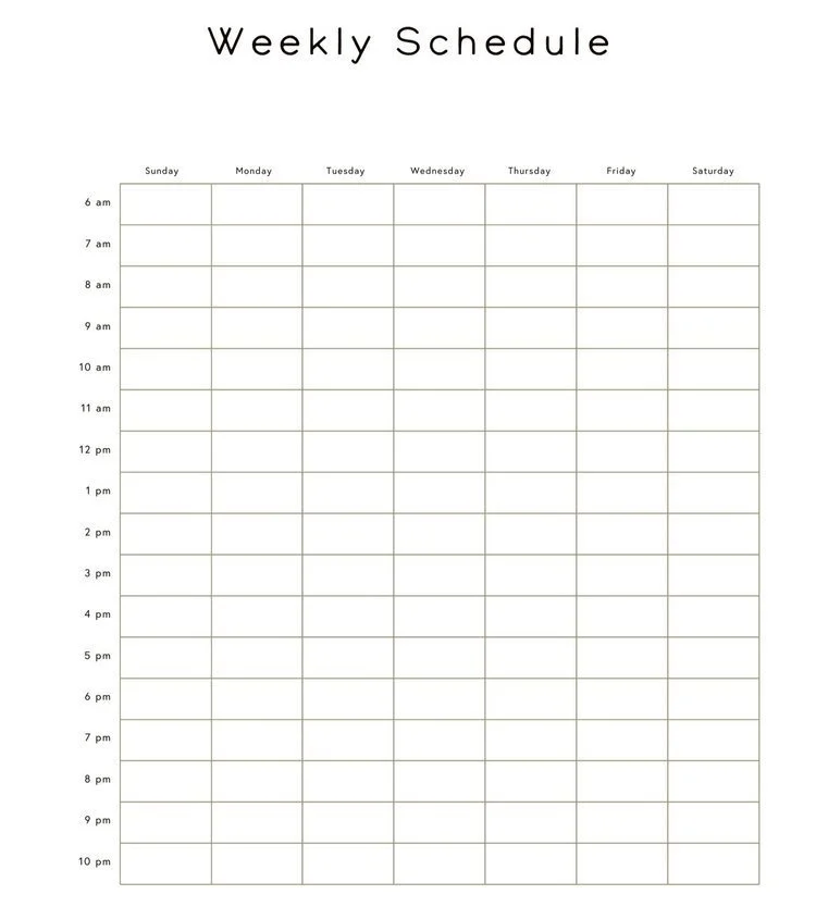 How to Plan a Productive Week — Act And Creatives