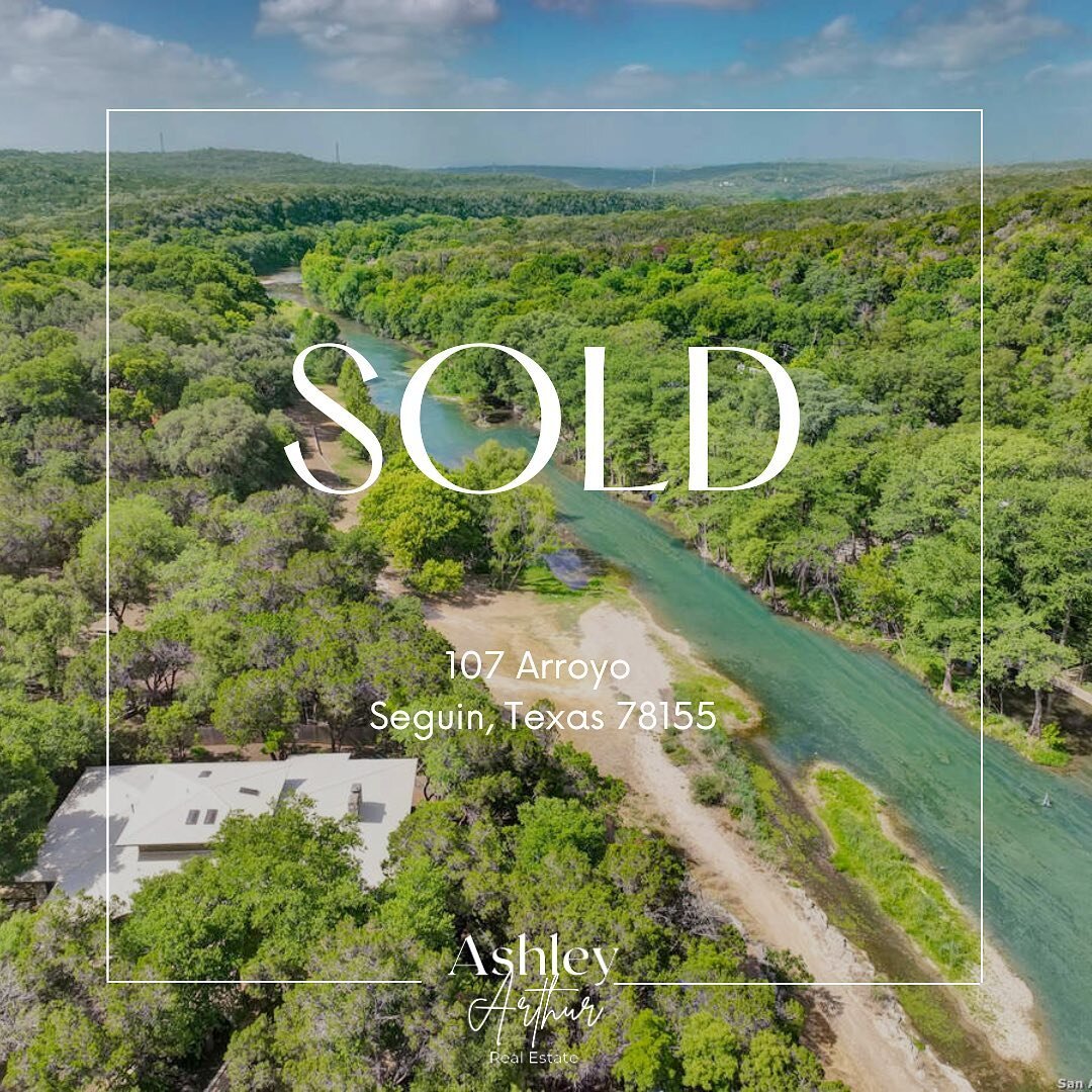 SOLD! So excited for my client building a modern new home in the gated community of Las Brisas right off of the Guadalupe River. This peaceful community also includes a private marina for residents and I can&rsquo;t wait to for construction begin! 🥂