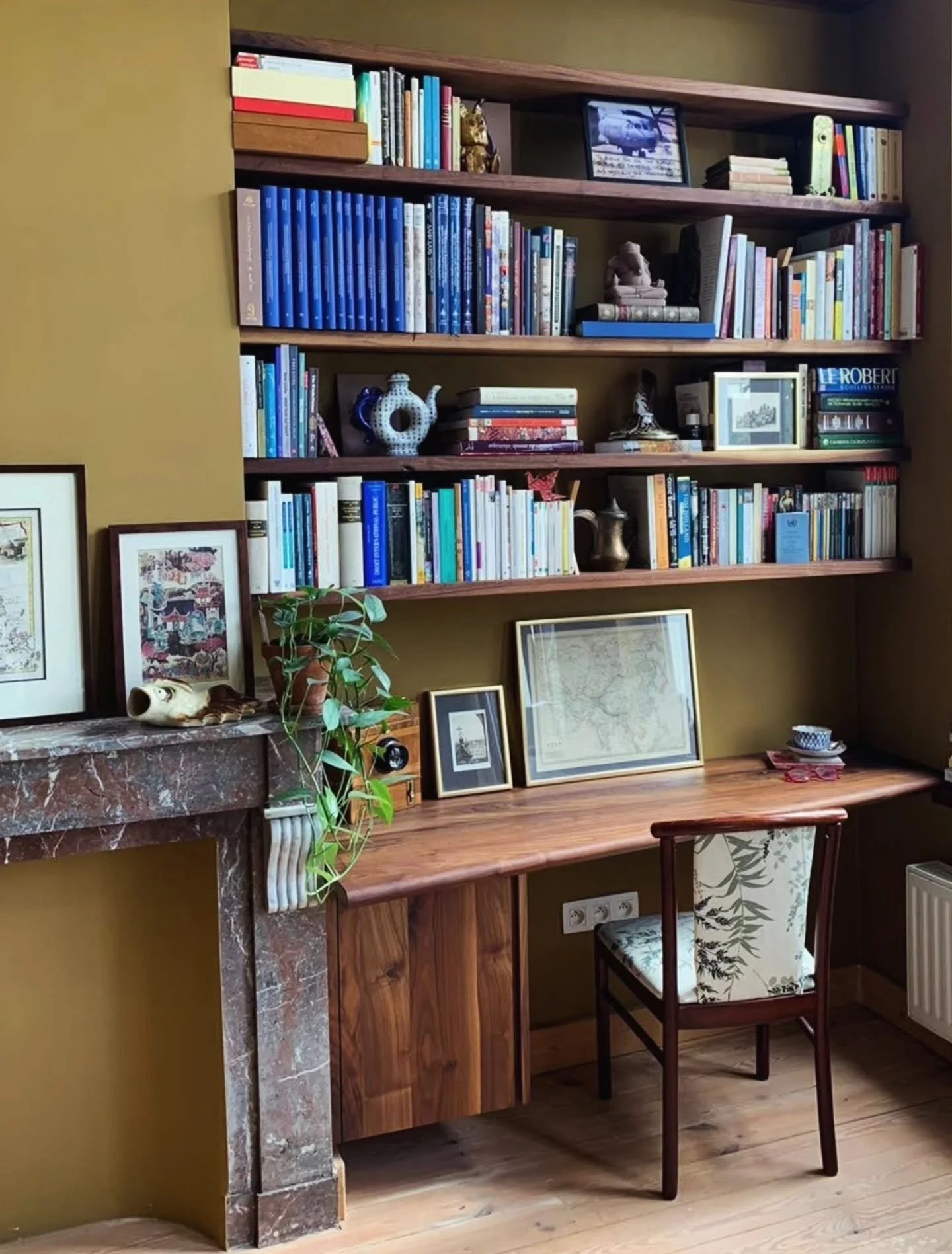 A Library Full of Character

This project grew out of a simple idea: to create a library space that feels both timeless and personal. The natural beauty of oiled American walnut immediately set the tone &mdash; warm, rich, and full of character.

On 