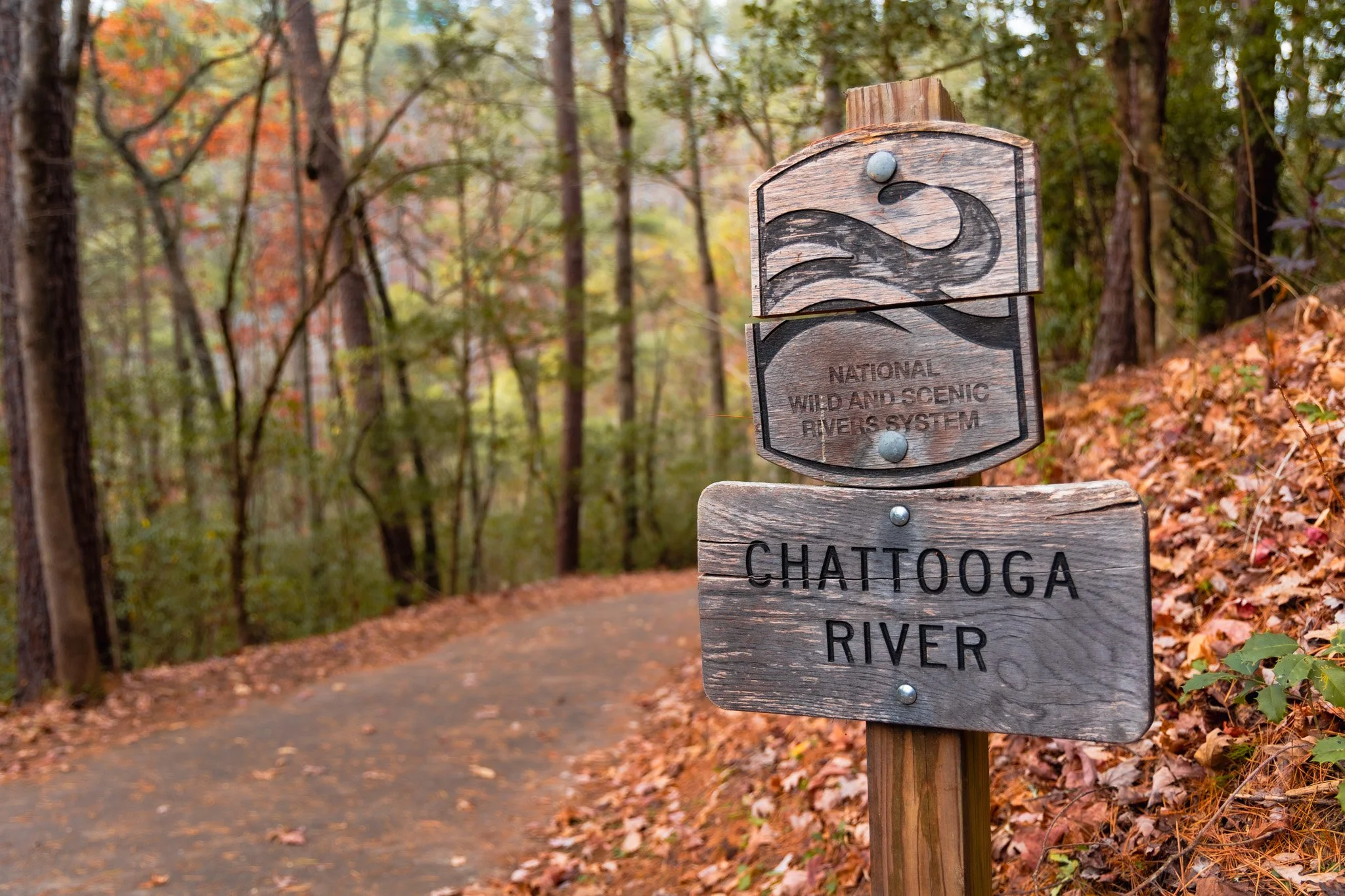 Chattooga River Trail Marker