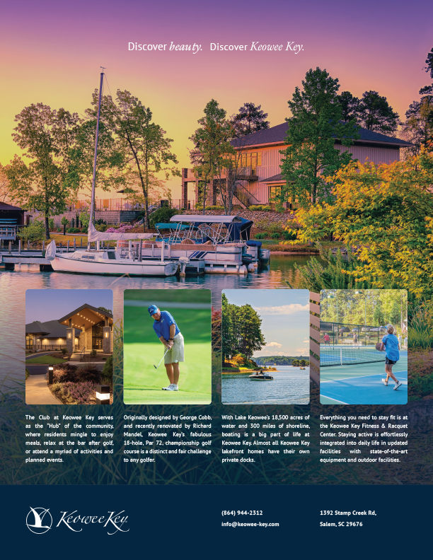 Keowee Key Magazine Ad