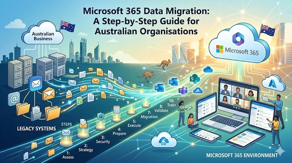 Microsoft 365 Data Migration: A Step-by-Step Guide for Australian Organisations