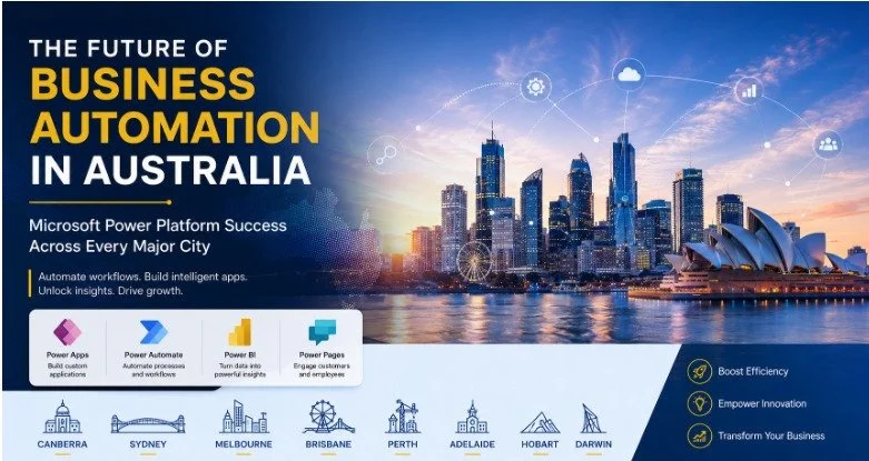 The Future of Business Automation in Australia: Microsoft Power Platform Success Across Every Major City