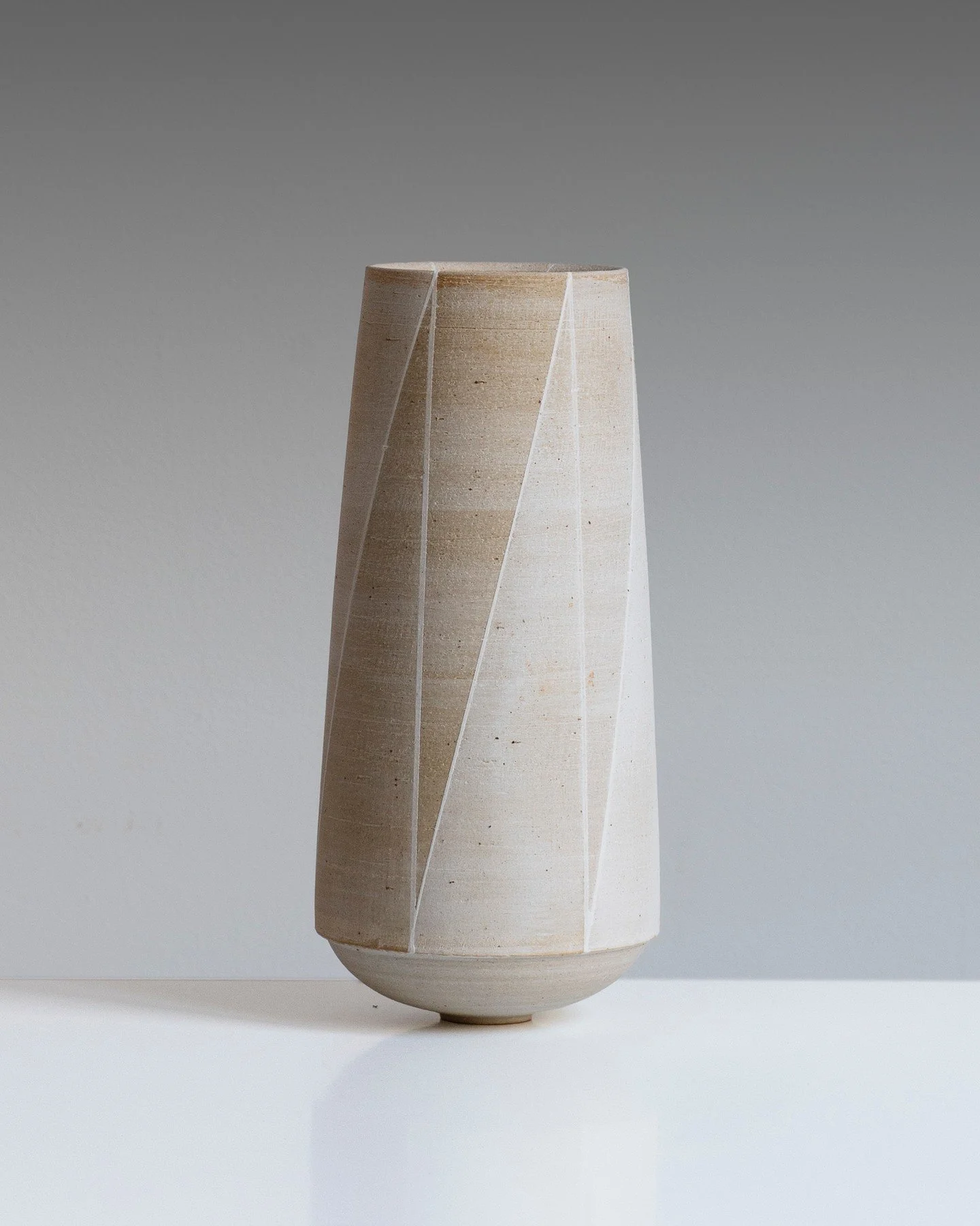 Tall Lidded Vessel ⁠
⁠
The Oxford Ceramics Fair is over for another year and it is with great warmth I thank all those who came and chatted. Participating in ceramic fairs reminds me how much I value the spirit and camaraderie of all those within the