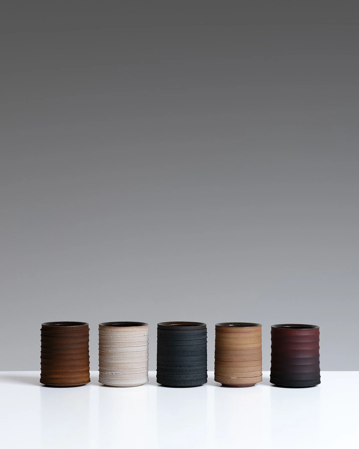 Mini Column Pots⁠
⁠
In the run up to @ceramicartlondon there was an emphasis on developing the surfaces of my pieces through the exploration of different washes and also the variation I could obtain through the method of application. I feel I'm only 
