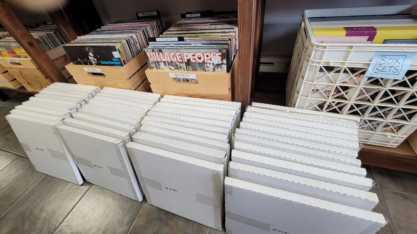 It's been quite the weekend at the shop. Thanks so much to everyone who came down to the store for RSD yesterday. We love ya. We JUST started listing RSD leftovers on discogs and it's already out of control. 🥵 Click the link in our bio and grab what