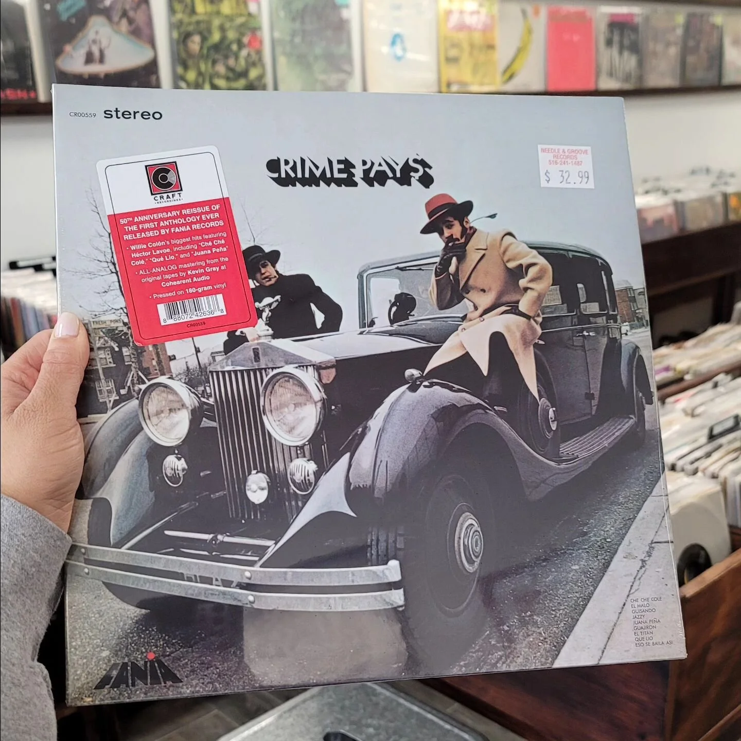 OUT TOMORROW! This is an all-time favorite. Don't miss out. @craftrecordings has been KILLIN' IT lately. And we're so happy to have some of these Fania releases in stock. Available tomorrow at 11AM.

#blessed #vinylrecords #craftrecordings @faniareco