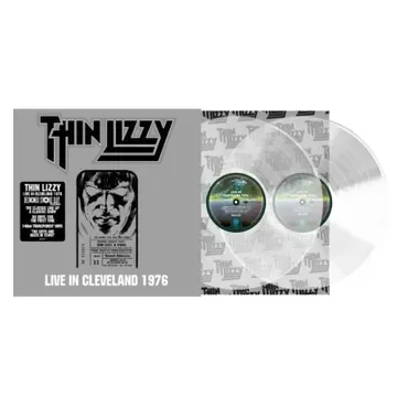Thin Lizzy - Live in Cleveland 1976 (2LP with printed inserts, on transparent vinyl)