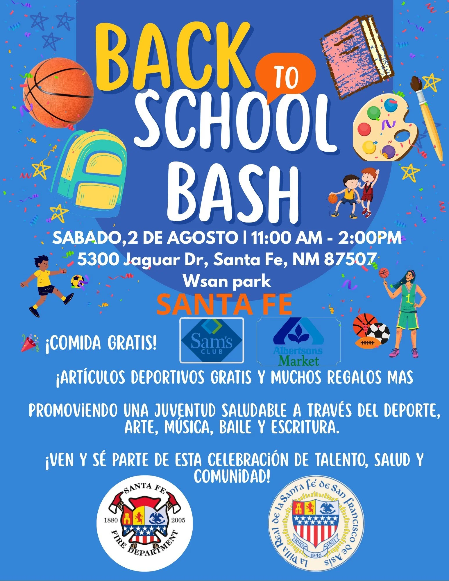 Back to School Bash ¡Regreso a clases con mucha alegría en Santa Fe!