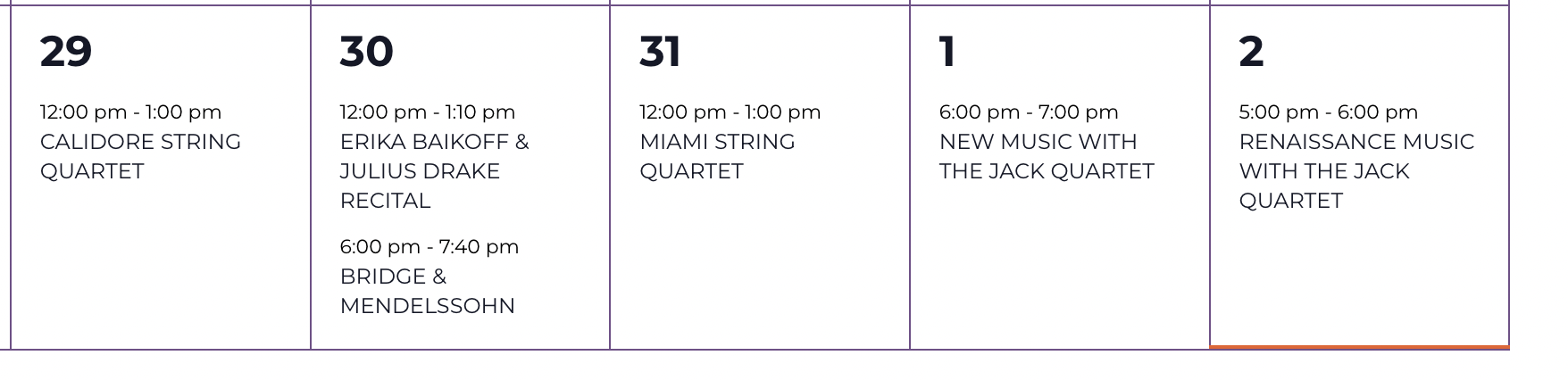 52nd Annual Santa Fe Chamber Music Festival