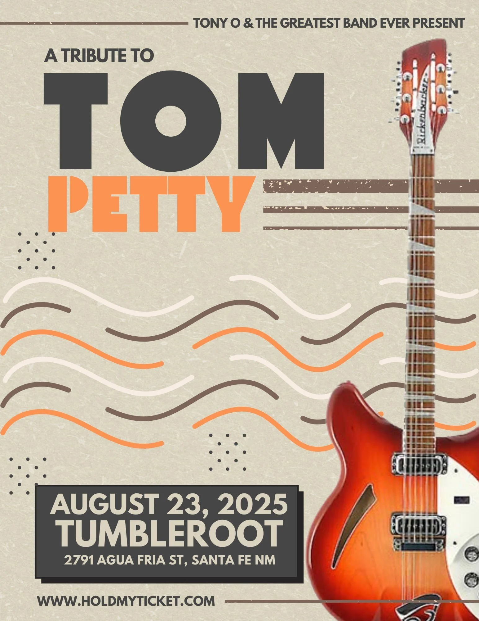 Tony O and the Greatest BAnd Tom Petty Cover Band