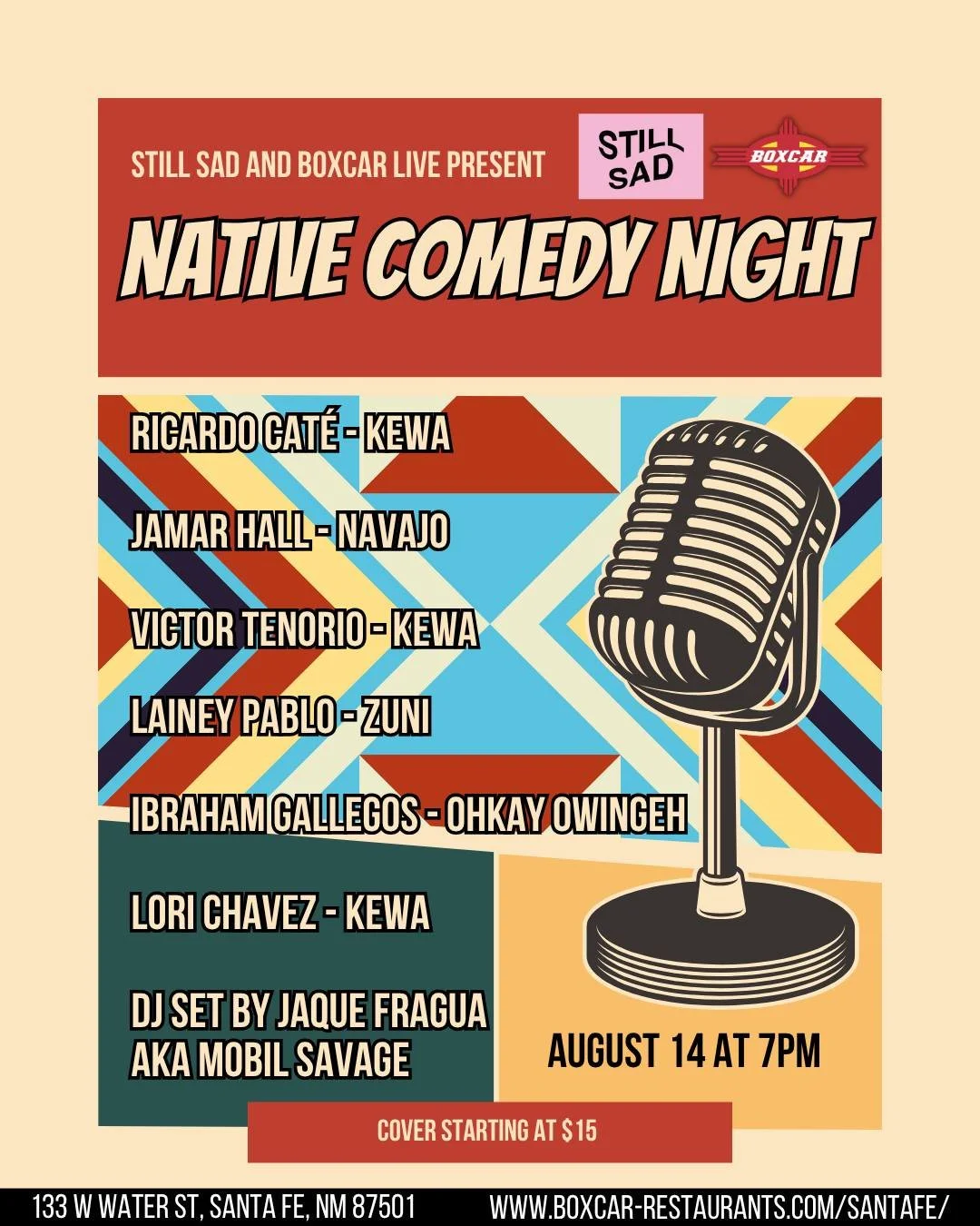 STILL SAD a Night of Comedy