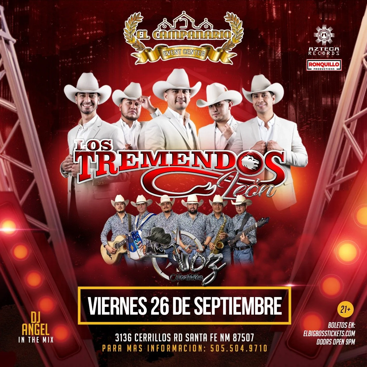 TREMENDOS LEON EN EL CAMPANARIO