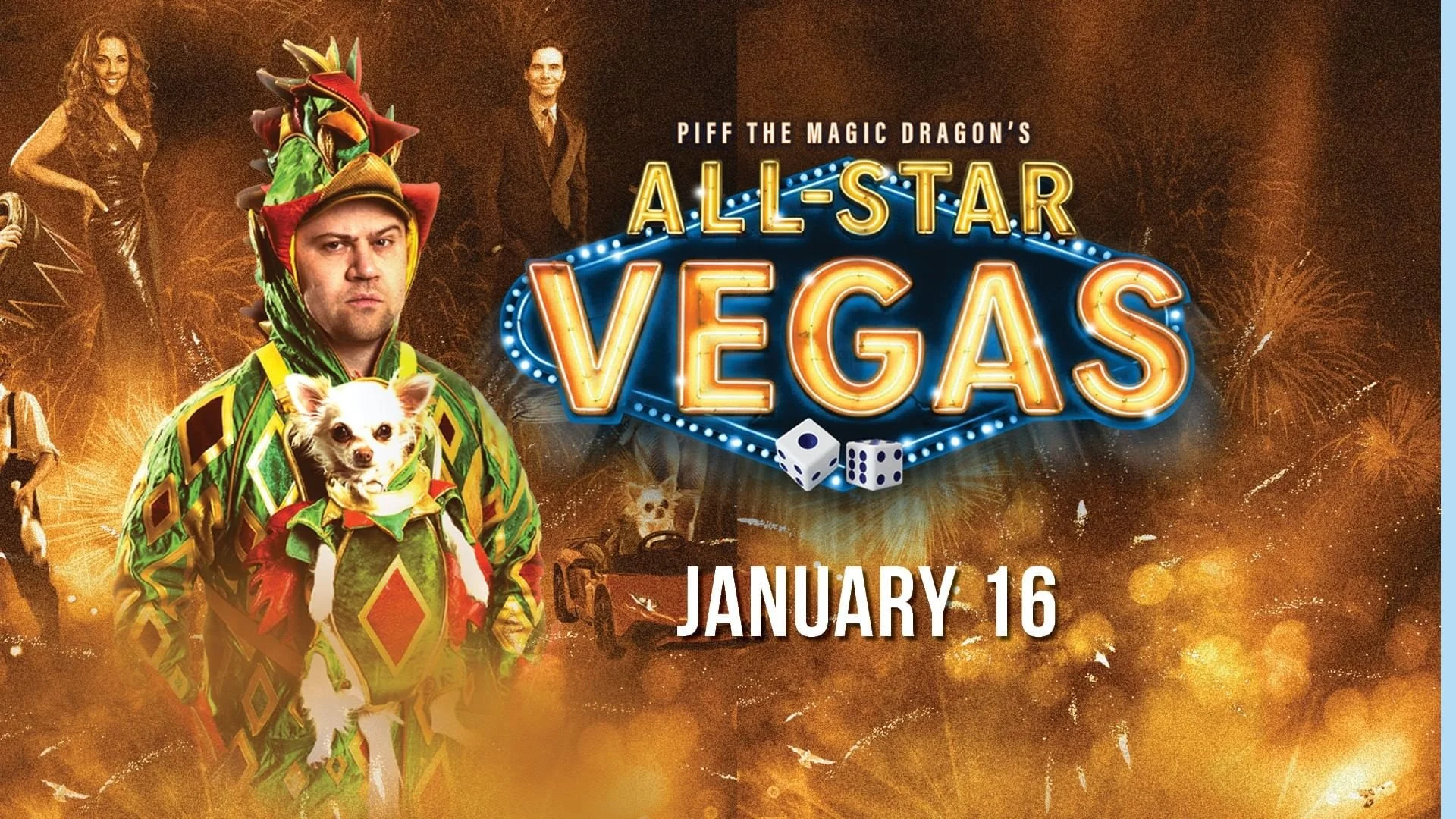 Piff the Magic Dragon’s All-Star Vegas