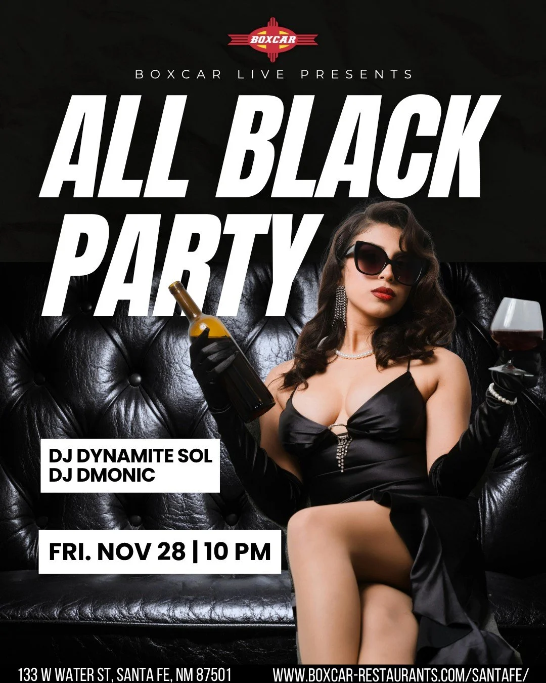 ALL BLACK PARTY