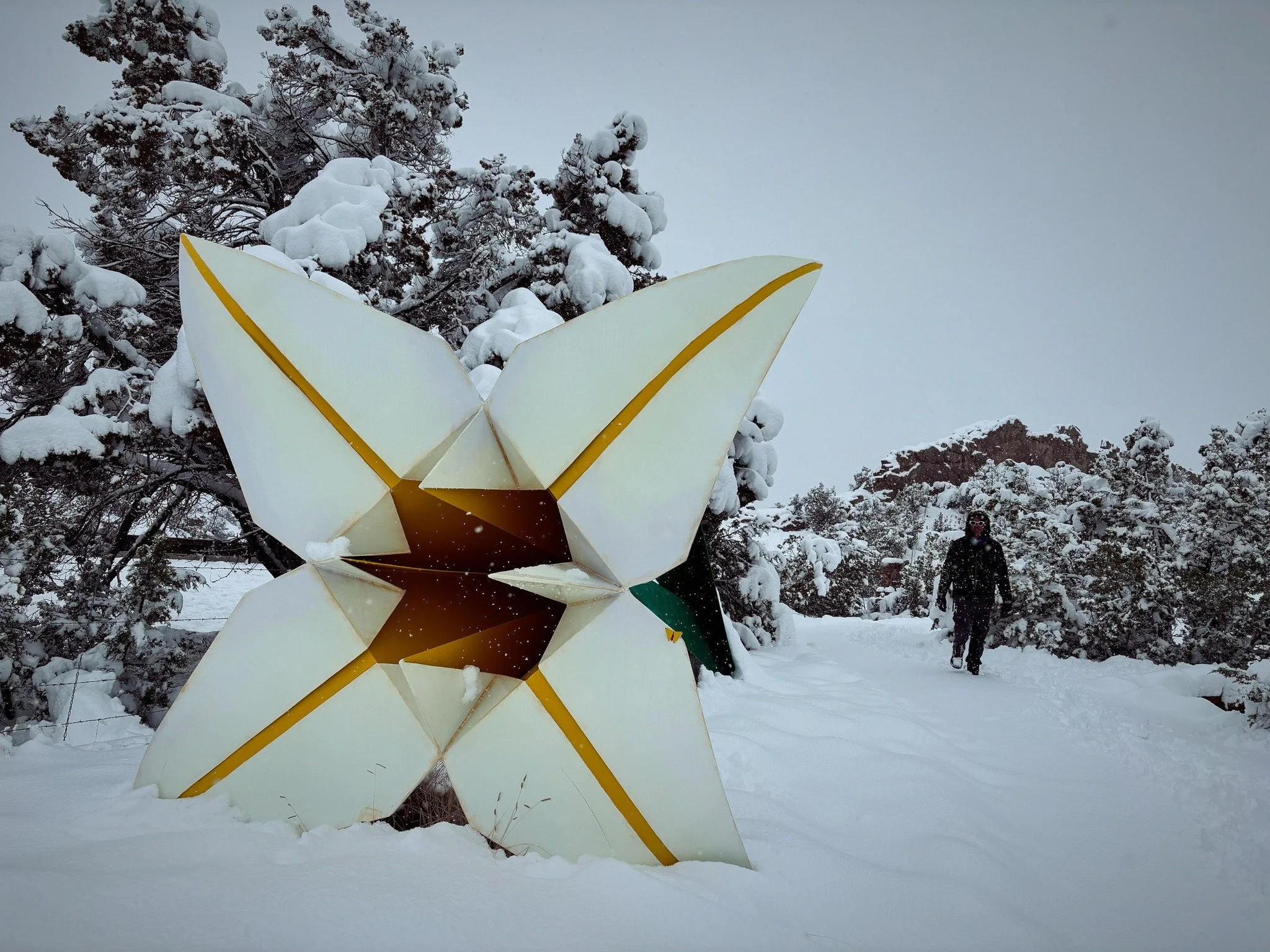 Origami in the Garden
