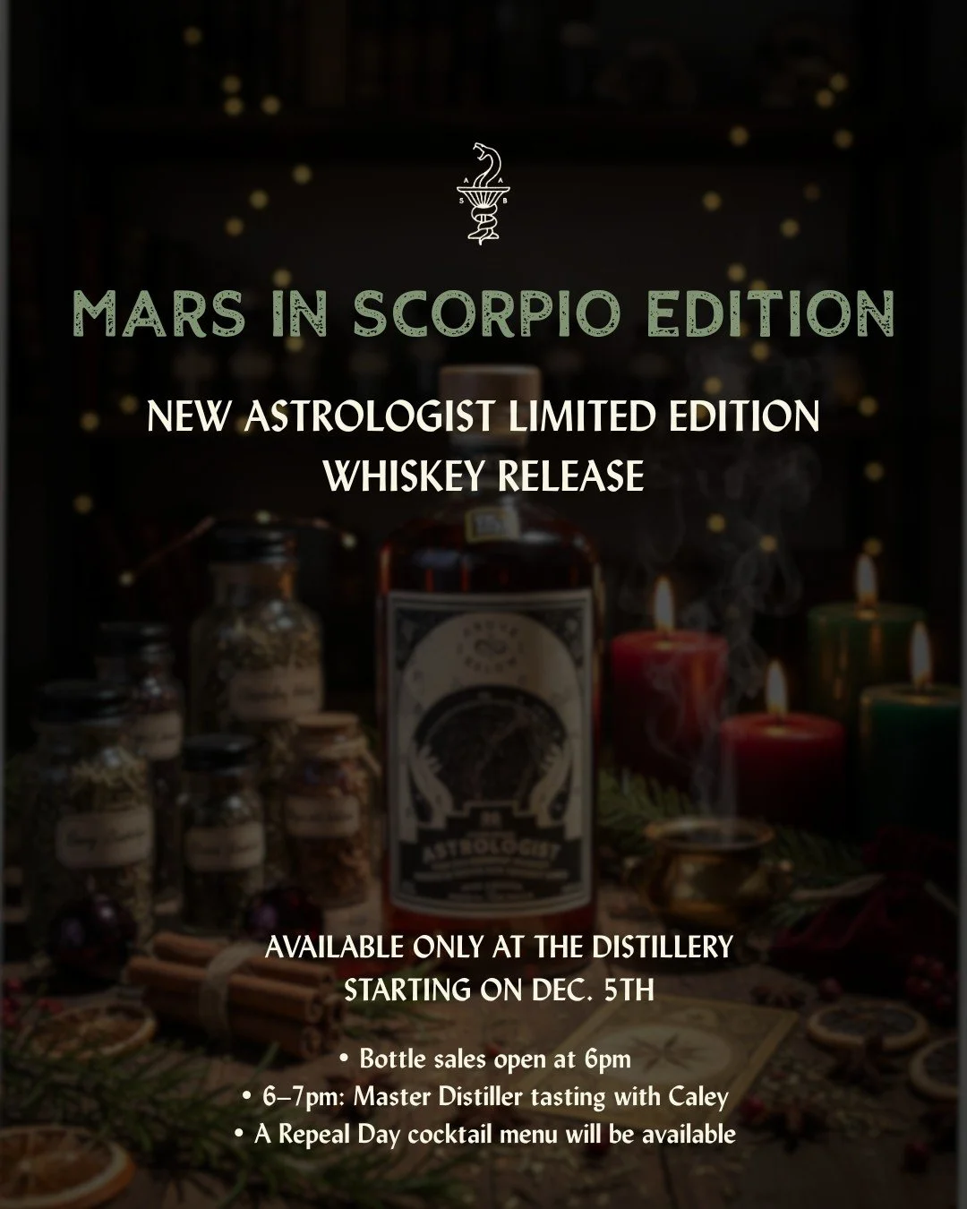 Astrology Whiskey: Mars in Scorpio