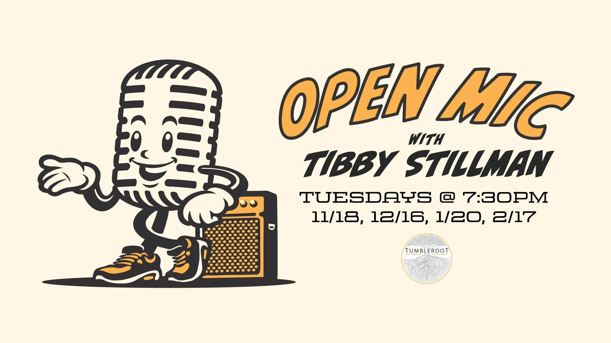 Open Mic with Tibby 