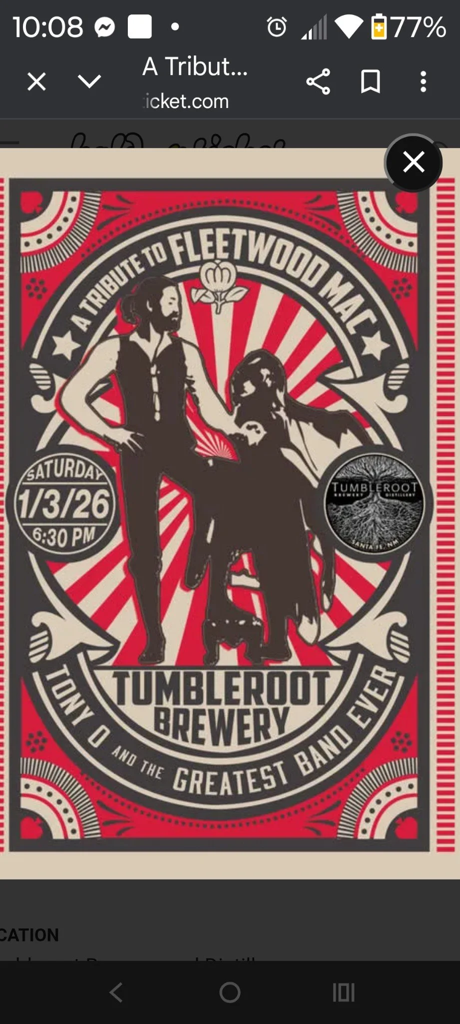 Tony O and Fleetwood Mac Tribute 