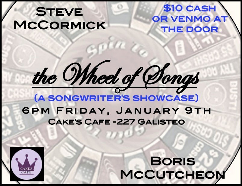 Wheel of Songs with Boris and Steve 
