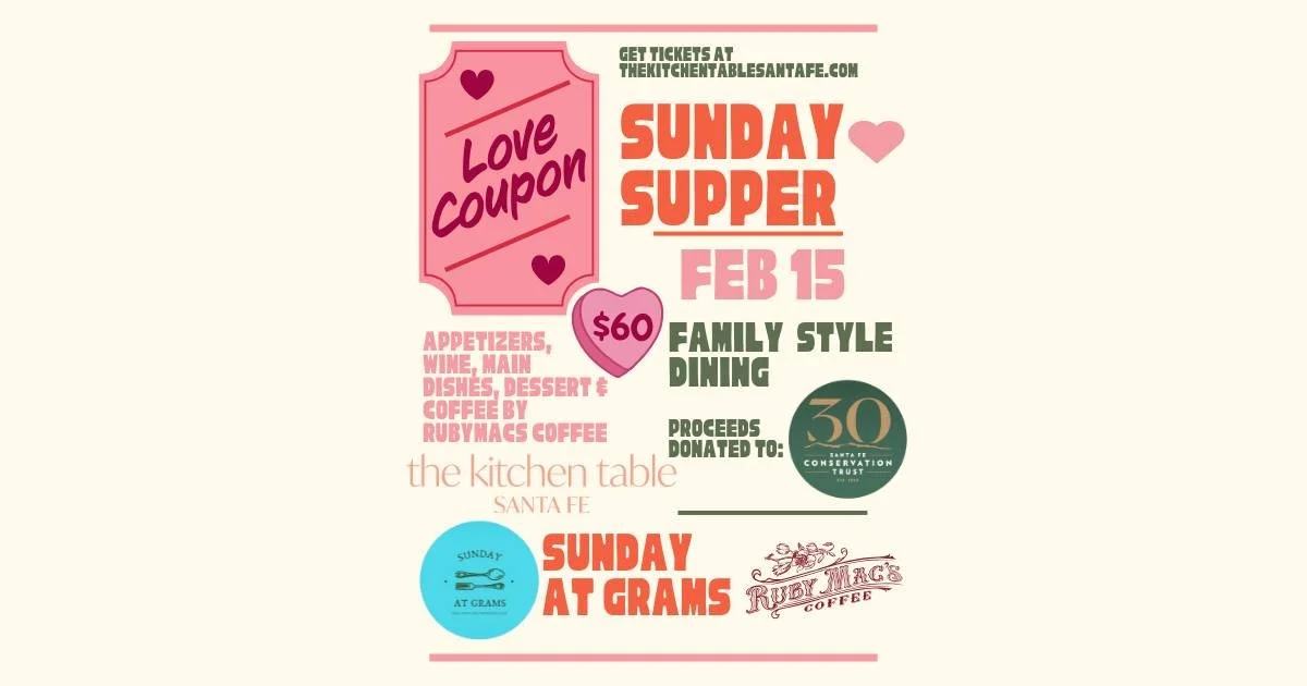 Sunday Supper Series with Sunday at Grams