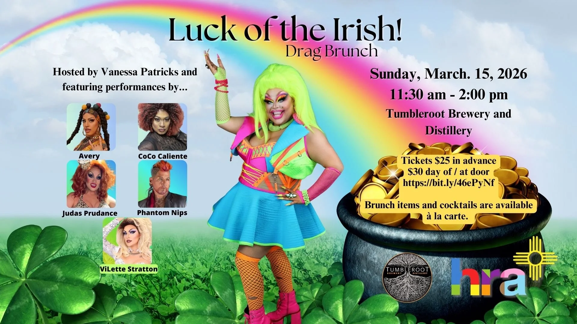 Luck of the Irish Drag Brunch