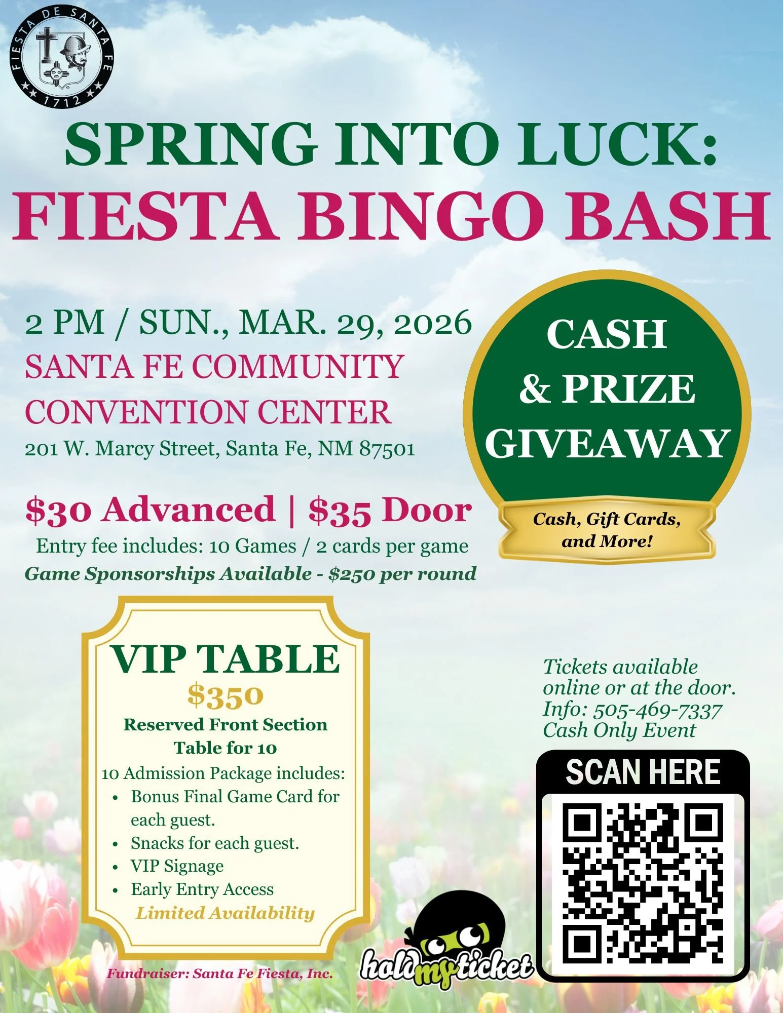 Spring Into Luck Fiesta Bingo Bash