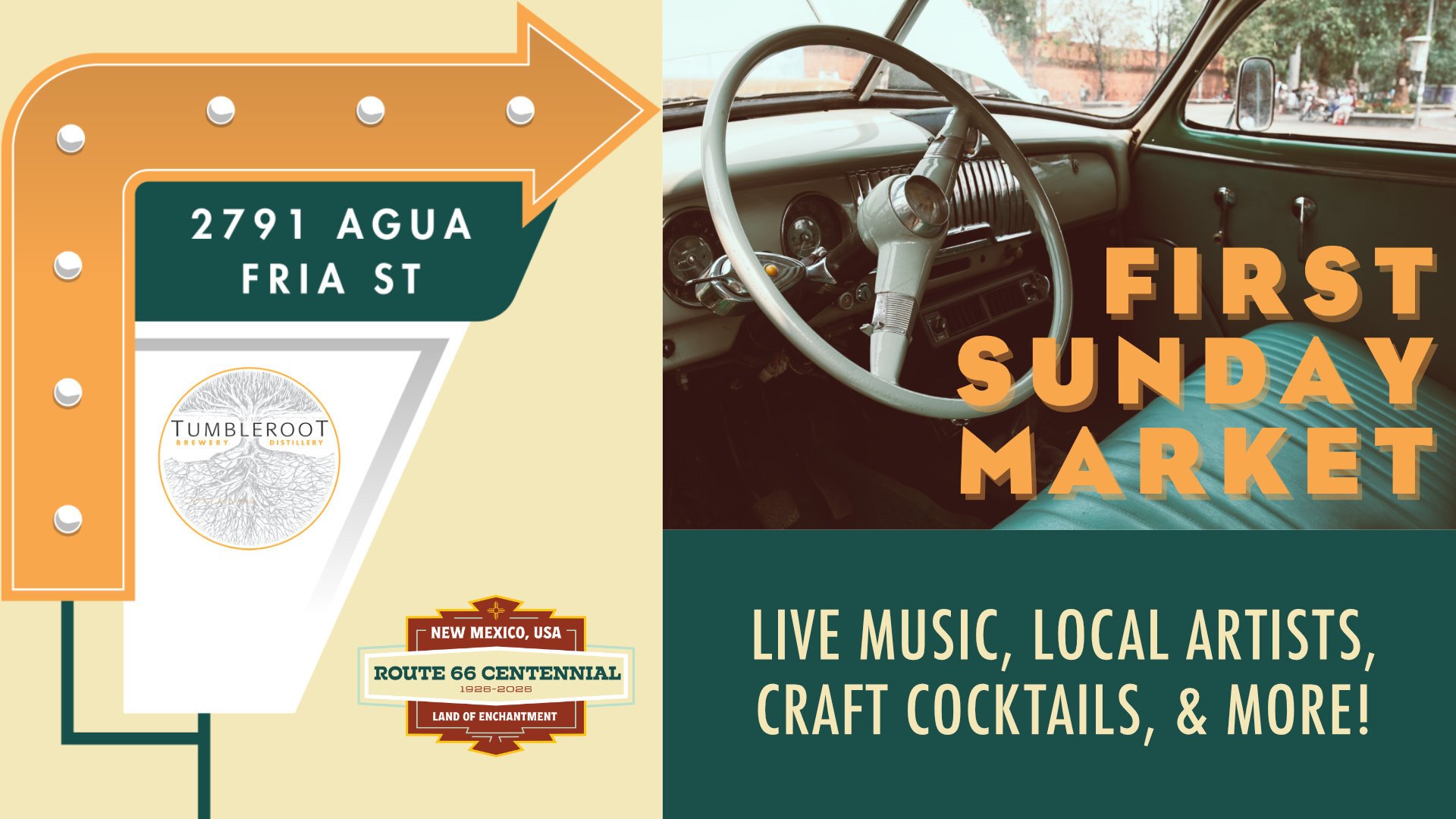 Route 66 First Sunday Market 