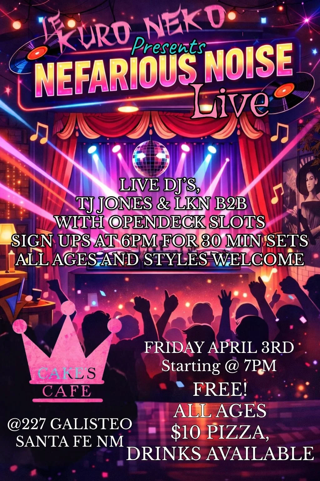 NEFARIOUS NOISE Live 