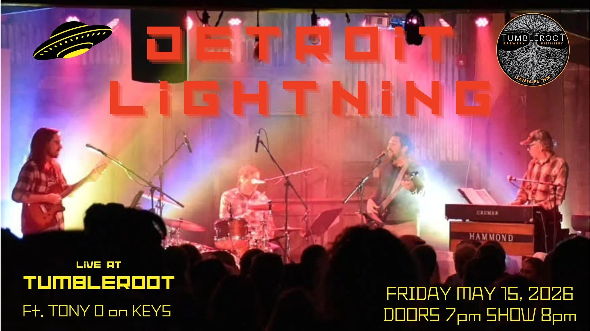 Detroit Lightning LIVE at Tumbleroot 