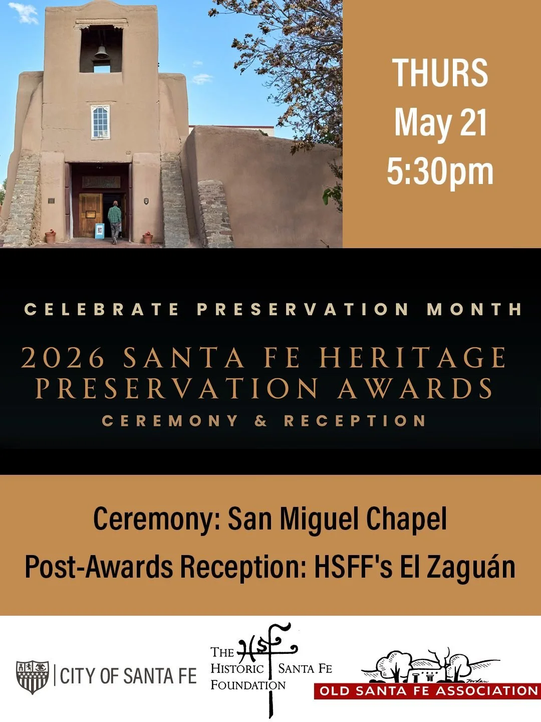 2026 Santa Fe Heritage Preservation Awards