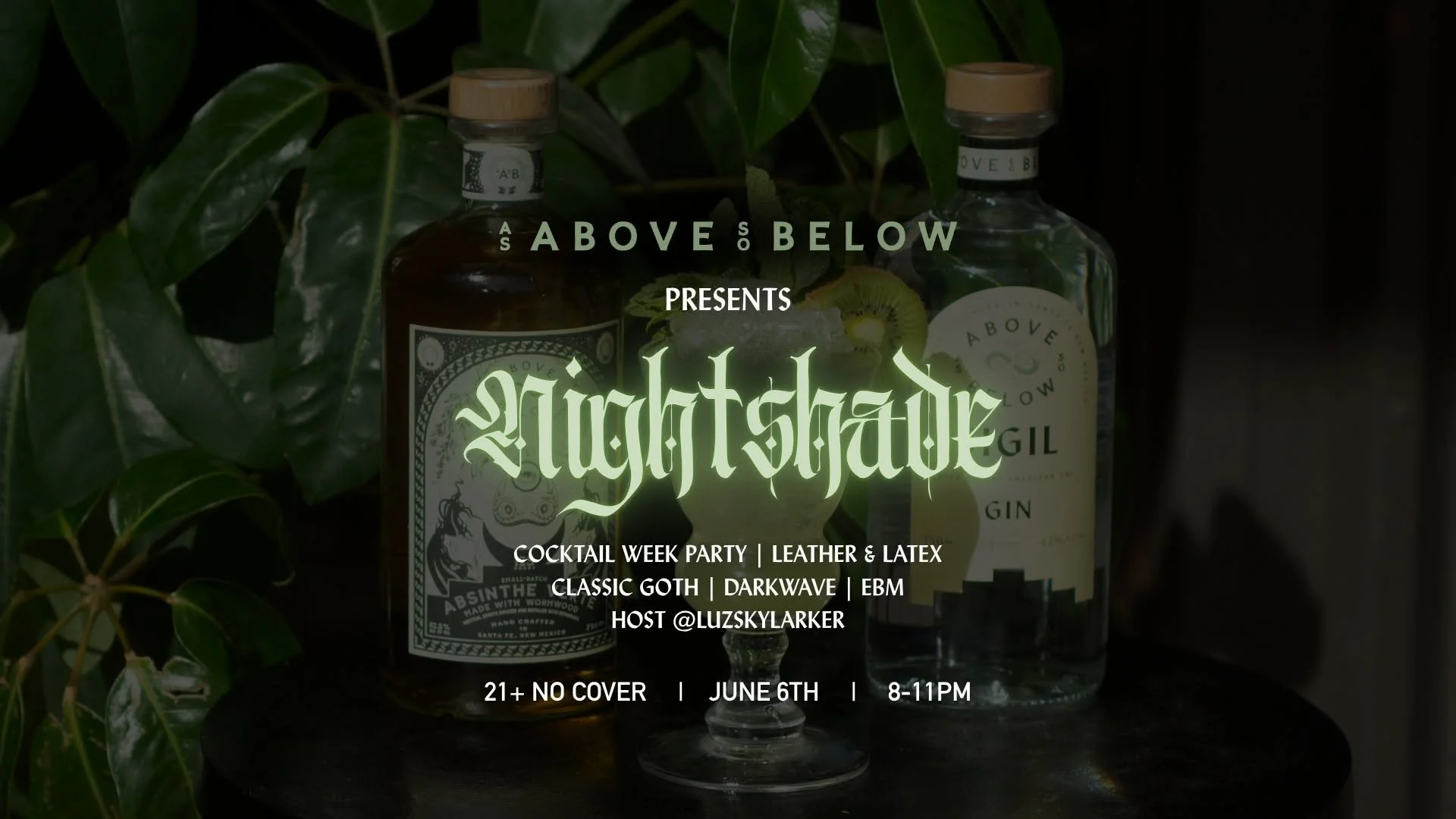 NightShade: Leather & Latex Cocktail Week 