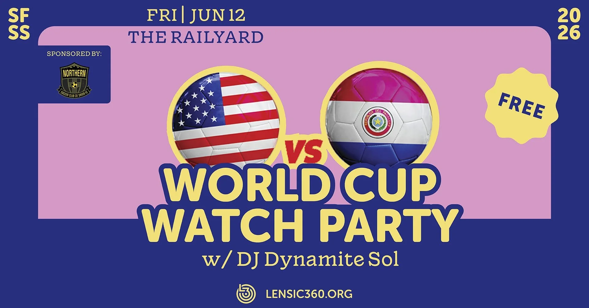 World Cup Watch Party w/ DJ Dynamite Sol 