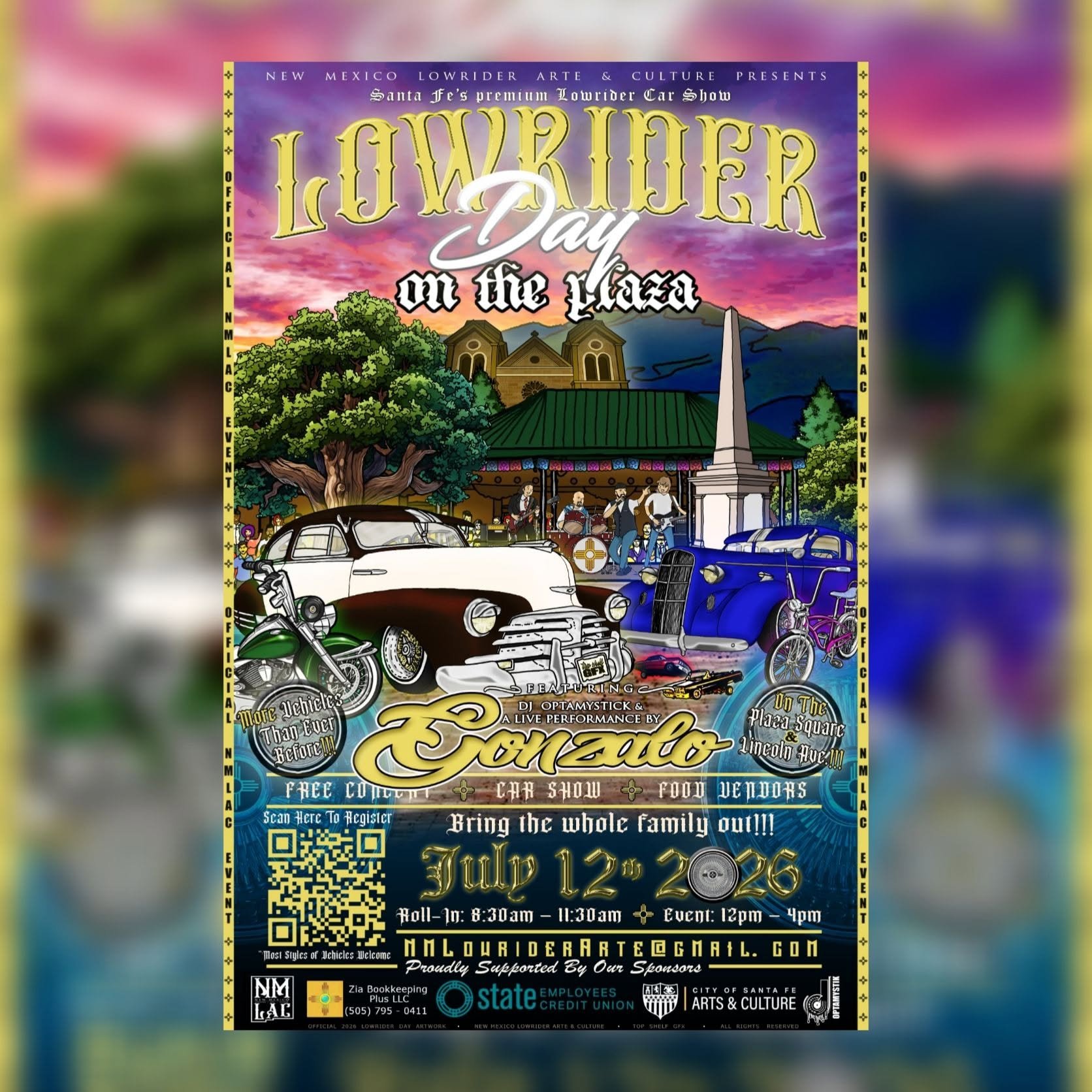 Lowrider Day on the Plaza 