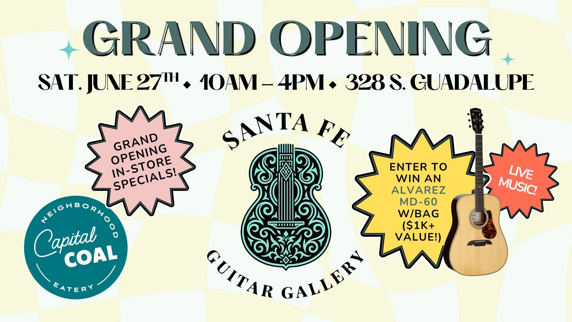 Santa Fe Guitar Gallery Grand Opening 