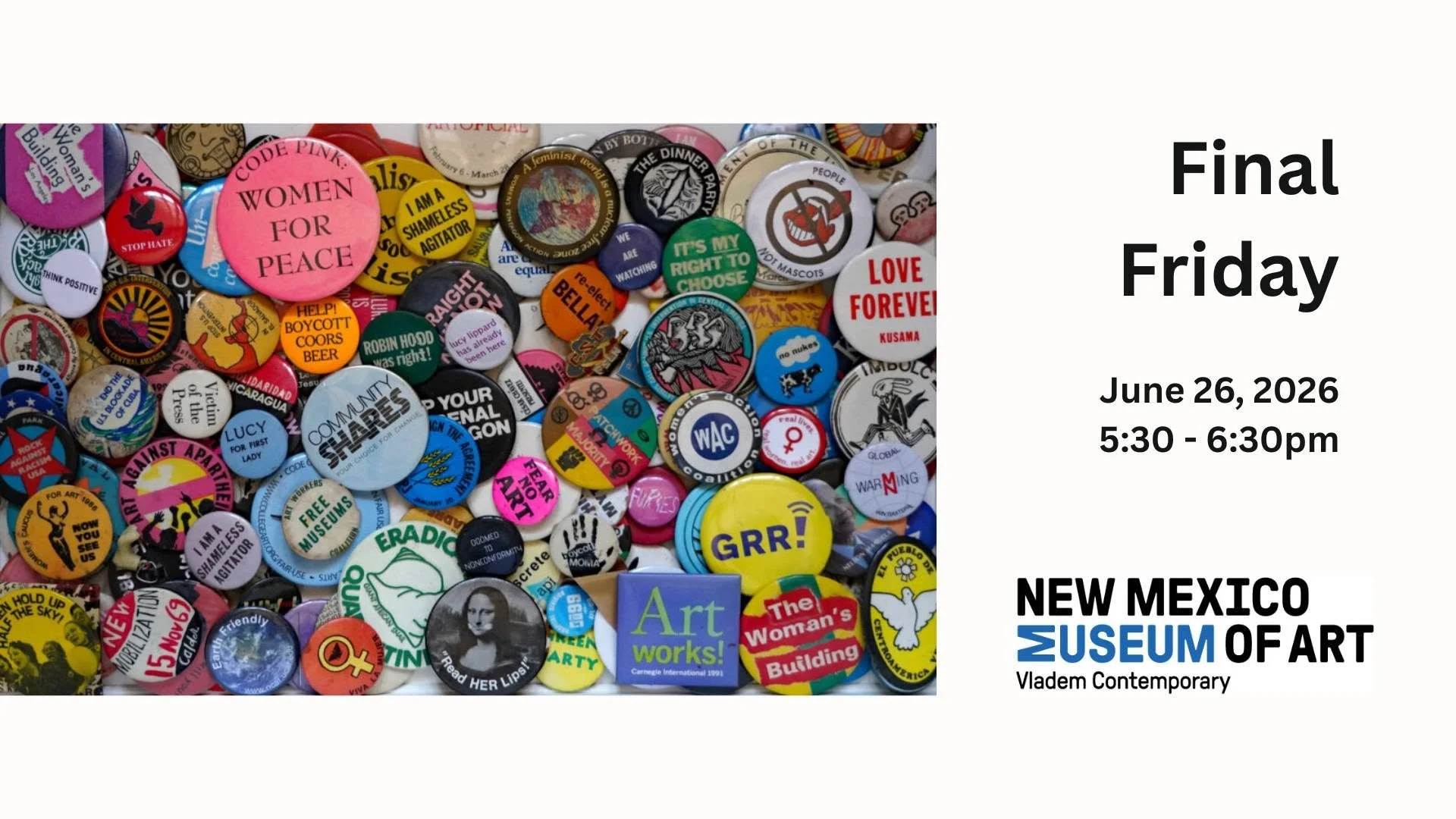 Final Friday Button Making 