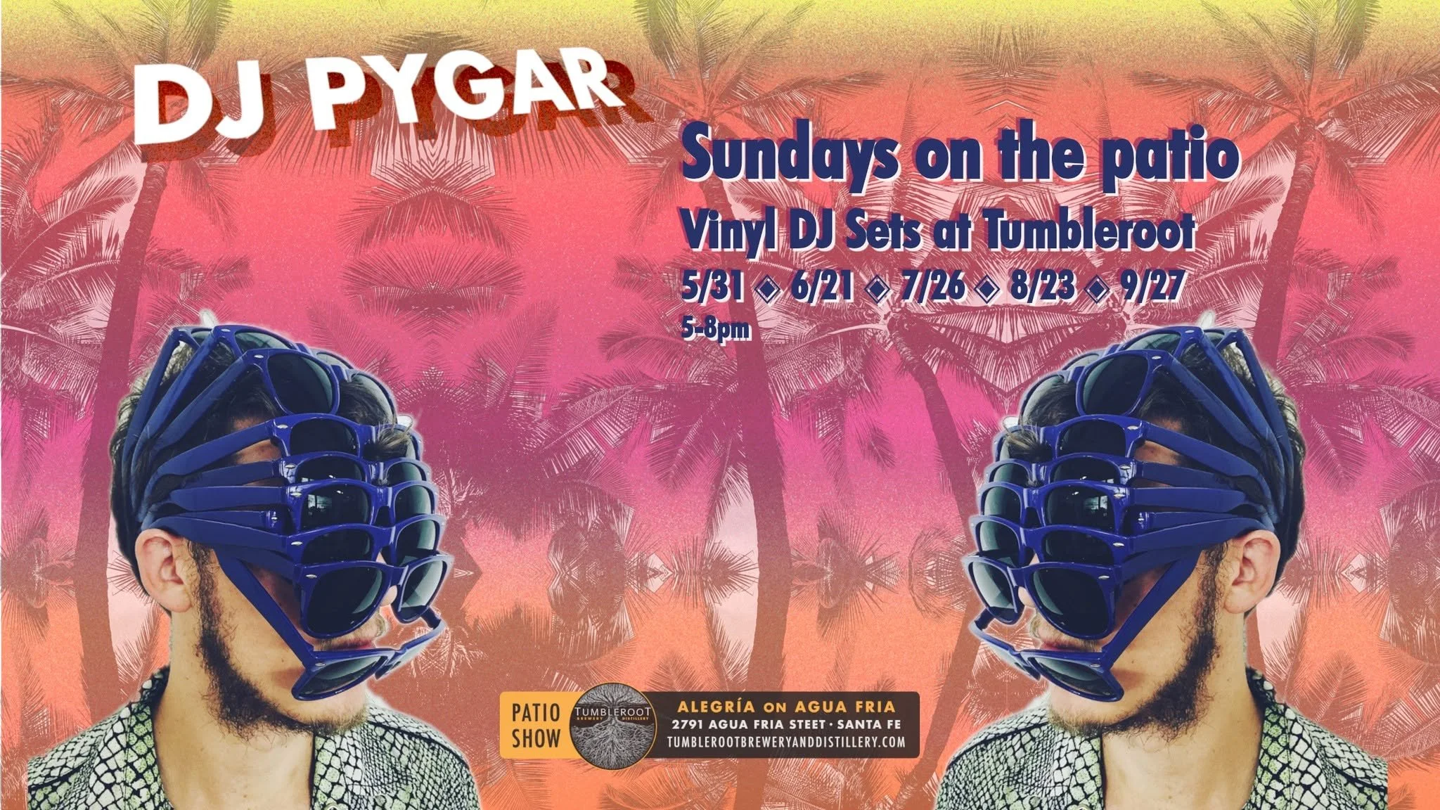 DJ Pygar Vinyl Sundays on the Patio