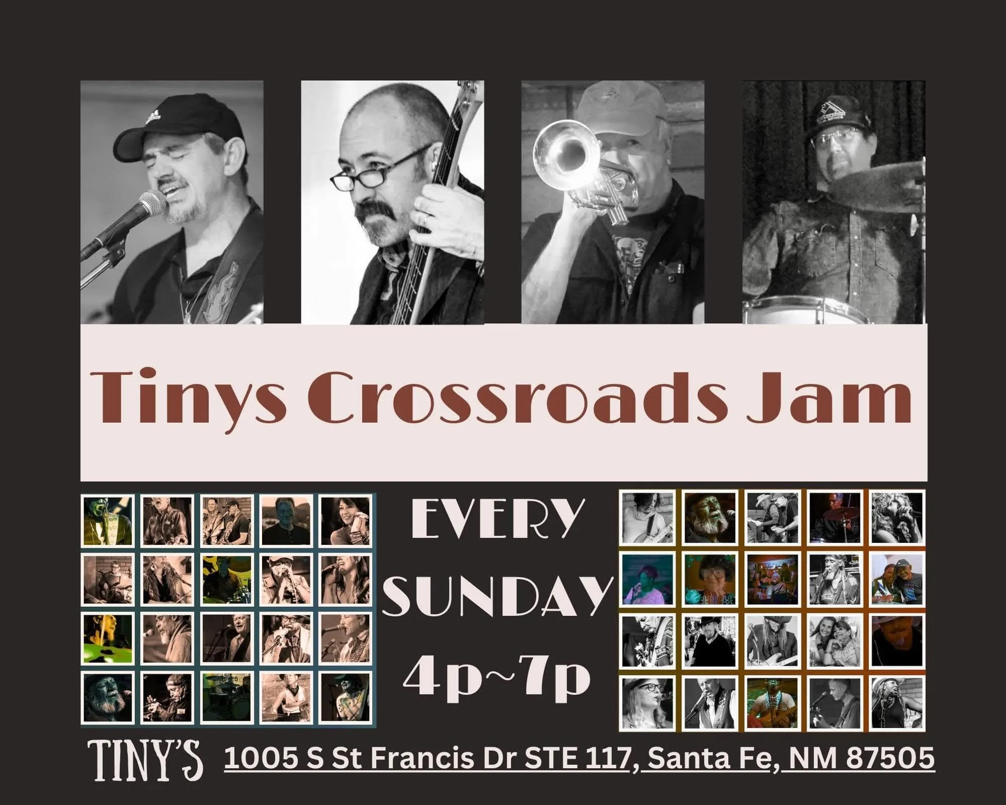 Crossroads Jam at Tiny's SUNDAYS