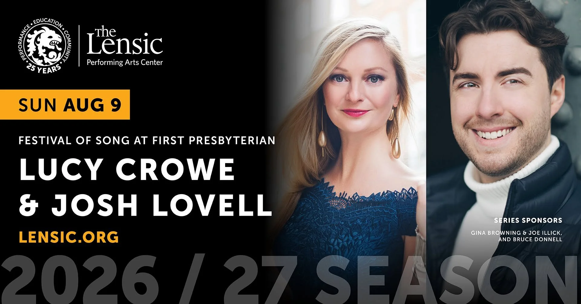 Festival of Song: Lucy Crowe &amp; Josh Lovell