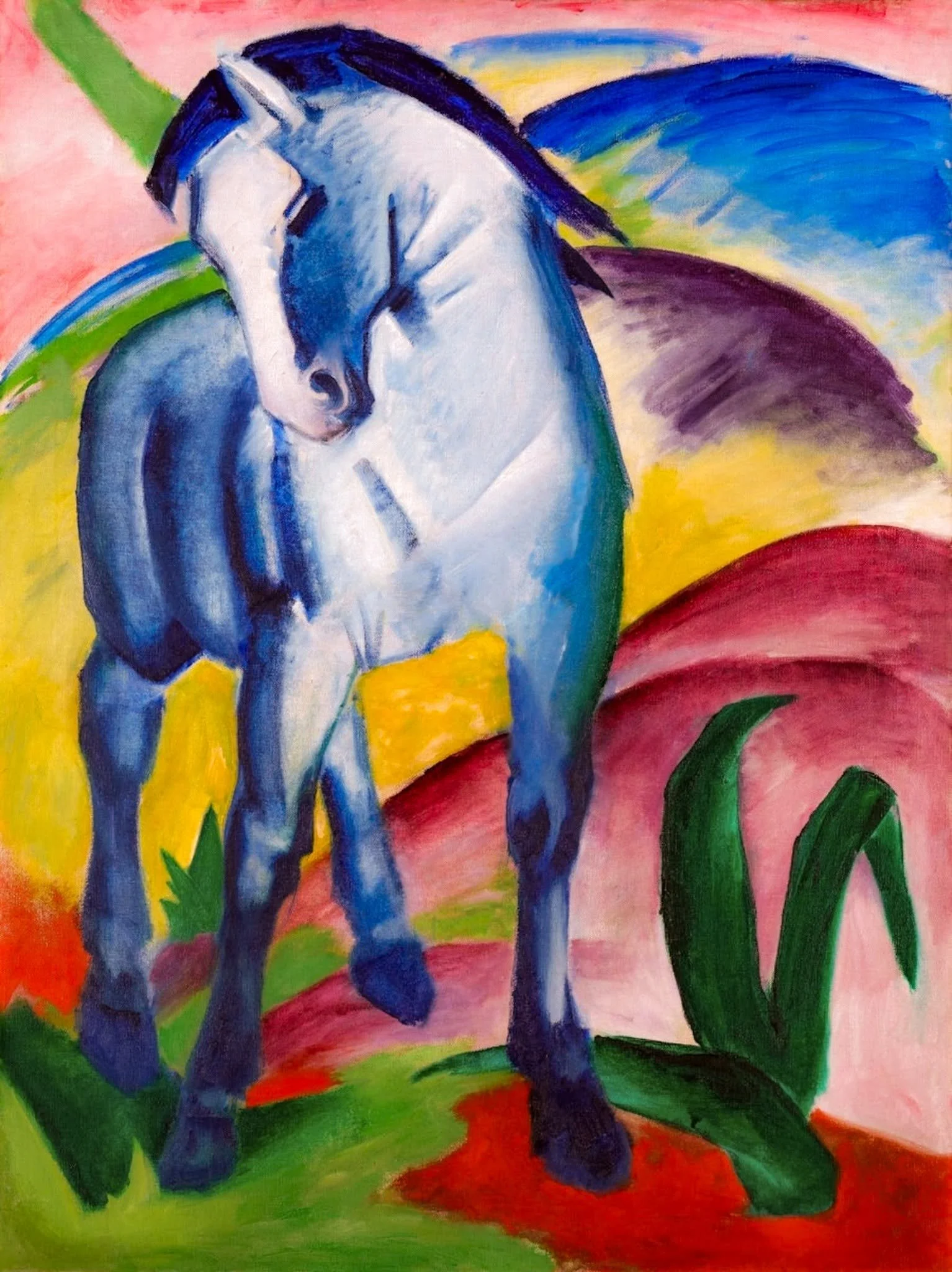 PAINT NIGHT OUT; Blue Horse 