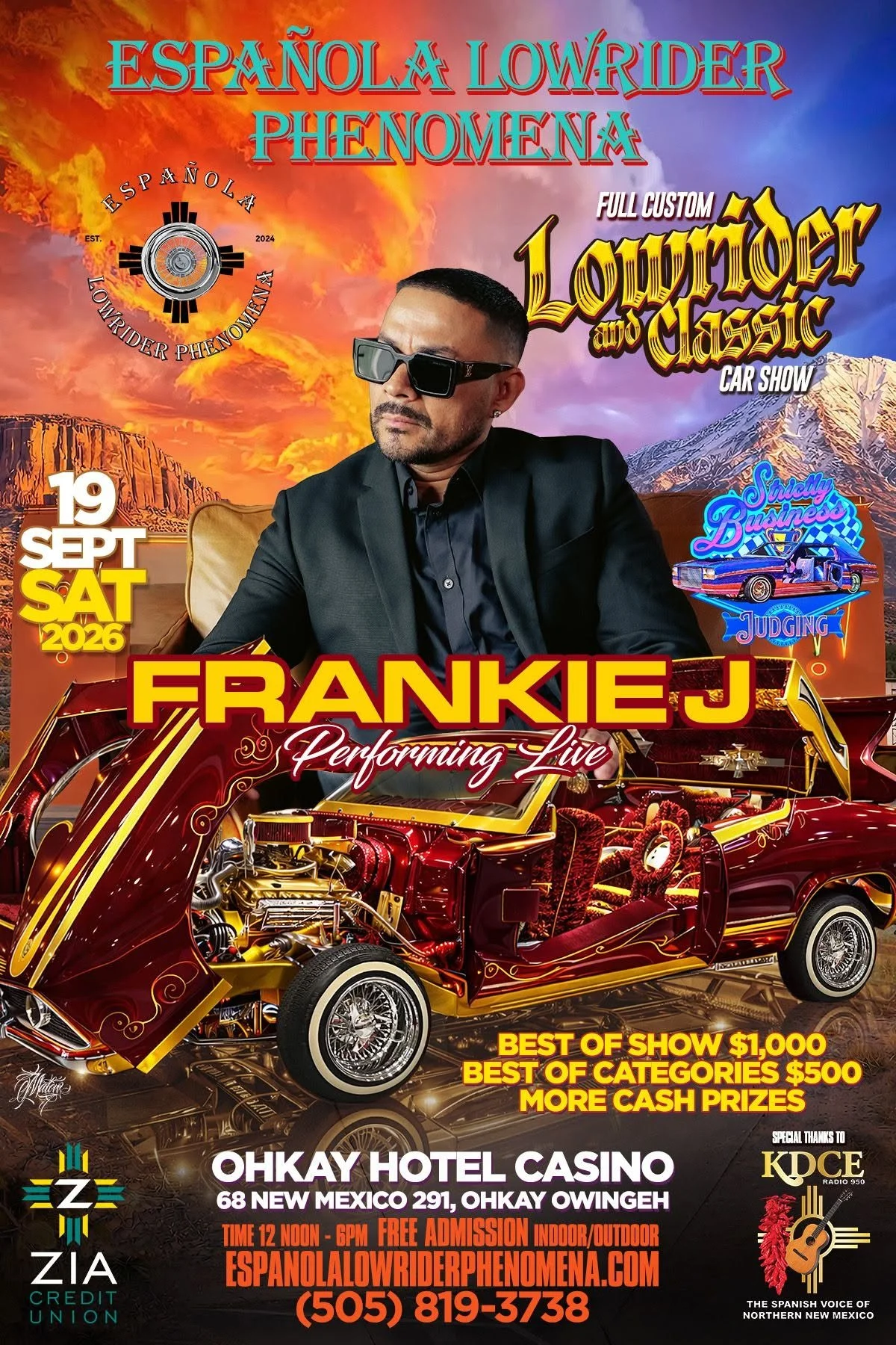 Frankie J Plays Española Lowrider Phenom