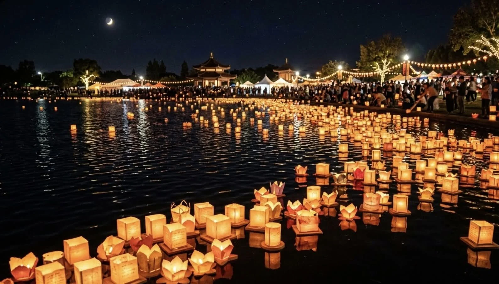 Santa Fe Water Lantern Festival 